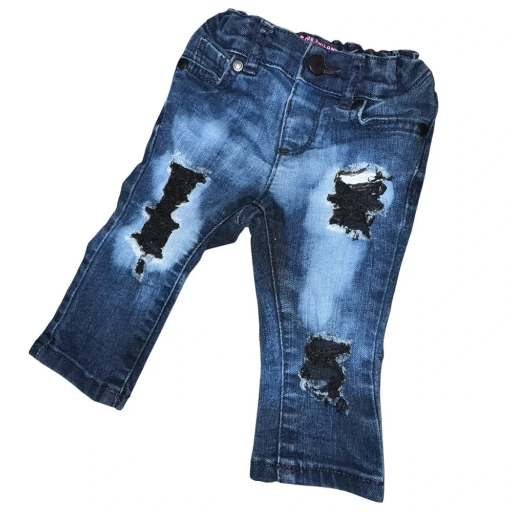 The Children's Place Blue Distressed Jeans